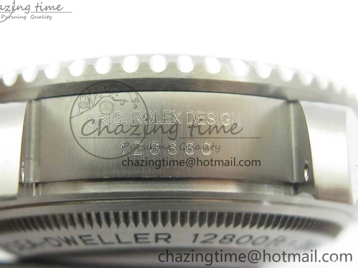 1230 Supportive Sea-Dweller 126660 ‘D-Blue’ Noob 1:1 Best Edition 904L SS Case and Bracelet A 3204